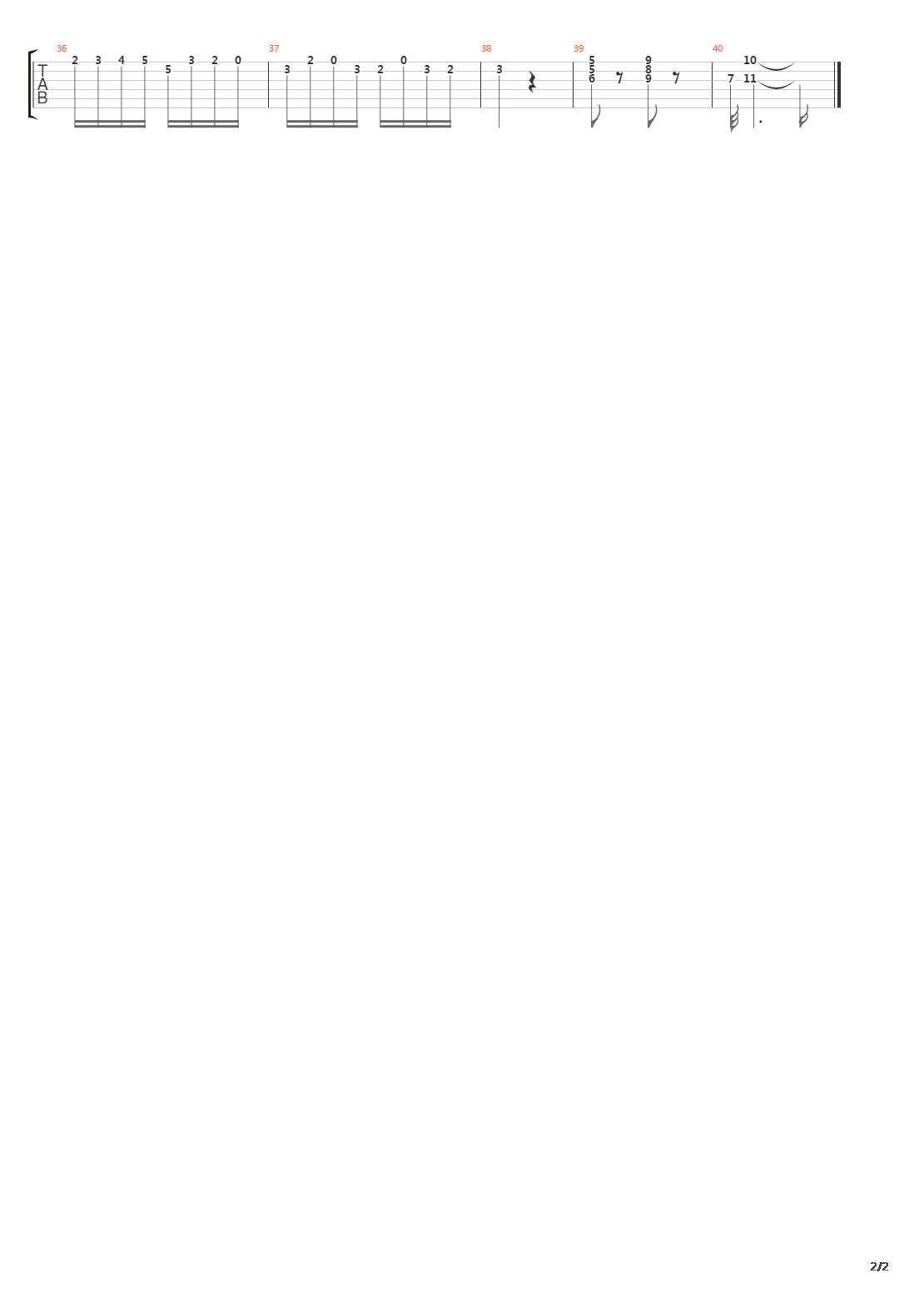 卡尔卡西练习曲 - 14吉他谱