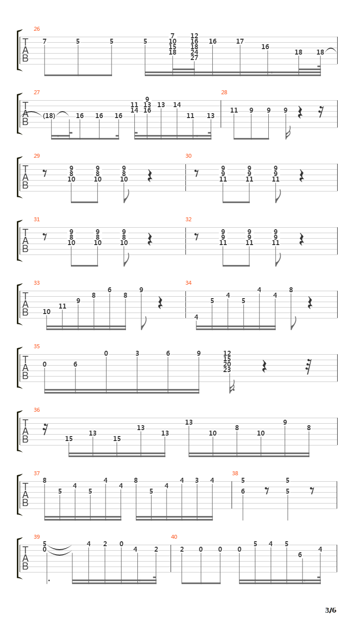 卡尔卡西练习曲 - 24吉他谱