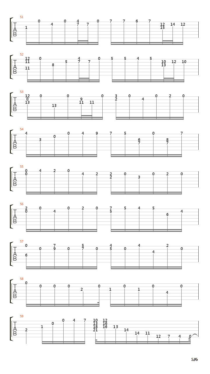 卡尔卡西练习曲 - 24吉他谱