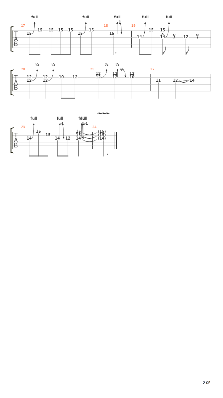 小林克己练习曲 - 3吉他谱