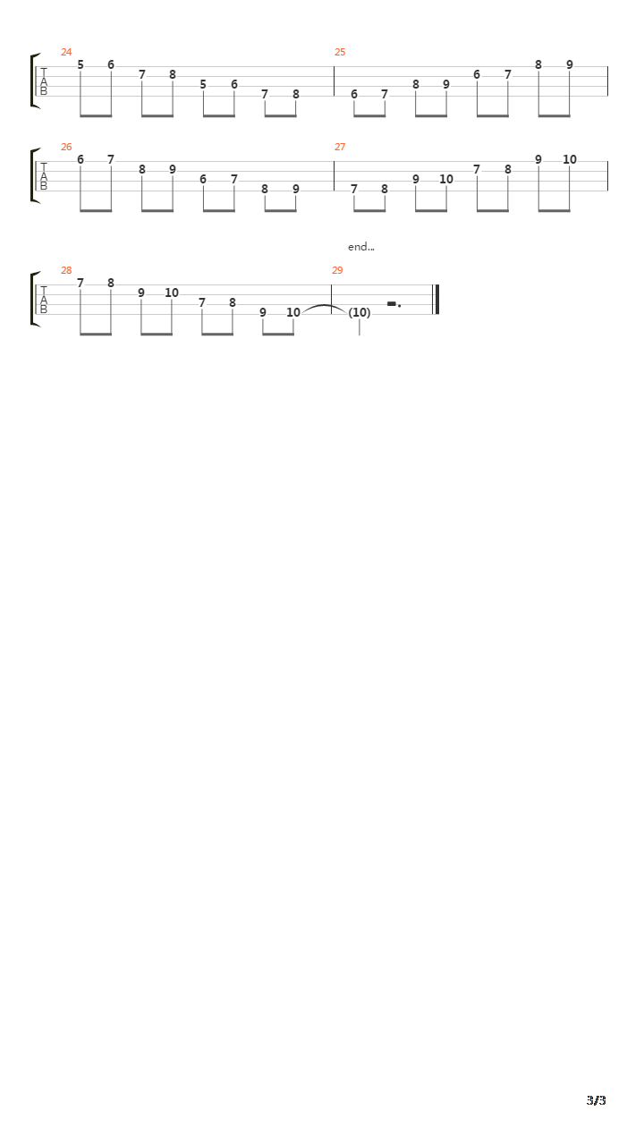 贝司练习( Exercises) - Left Hand Exercises For吉他谱