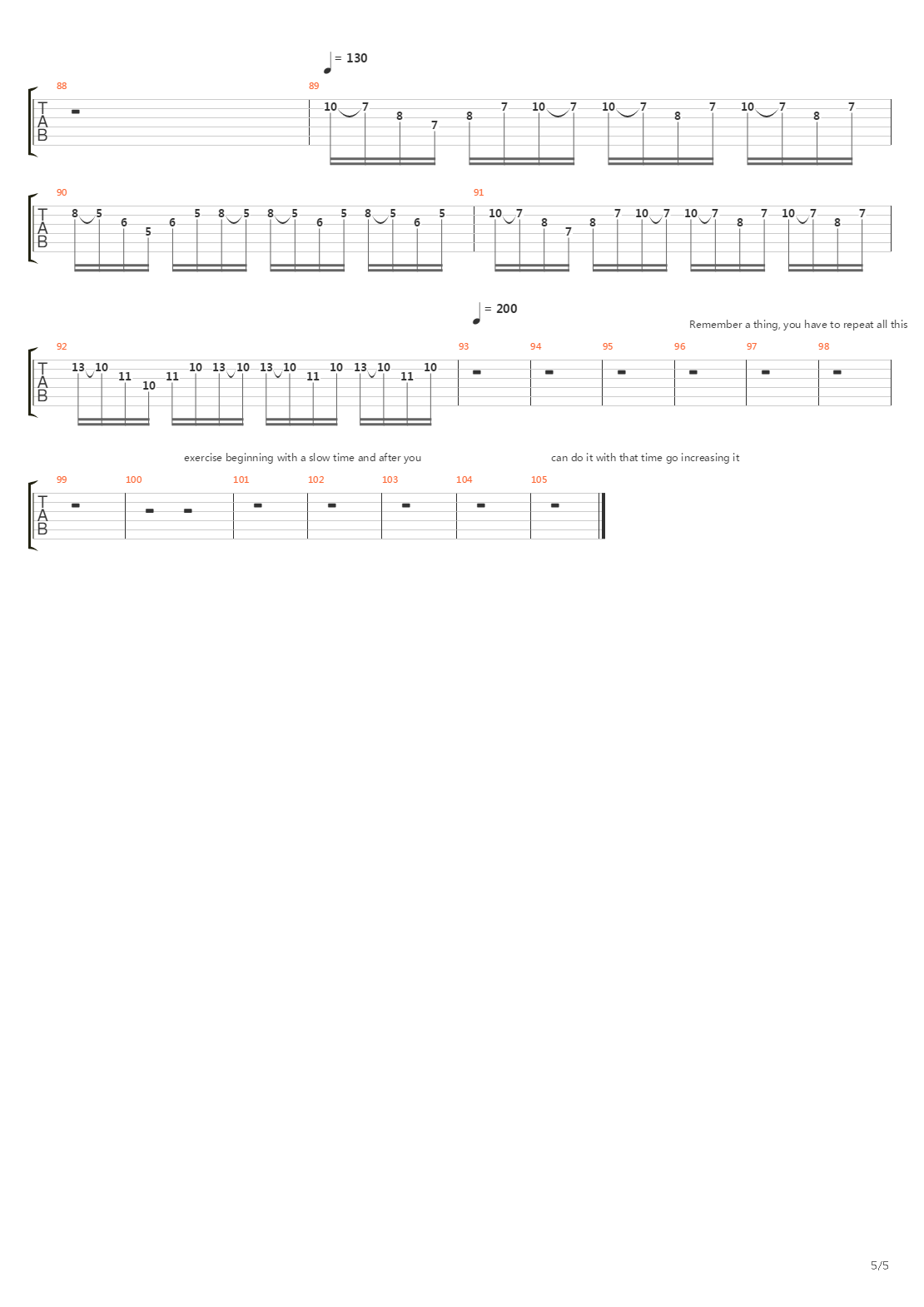 扫拨练习 - Sweep Picking (Sweeping Arpeggios)吉他谱