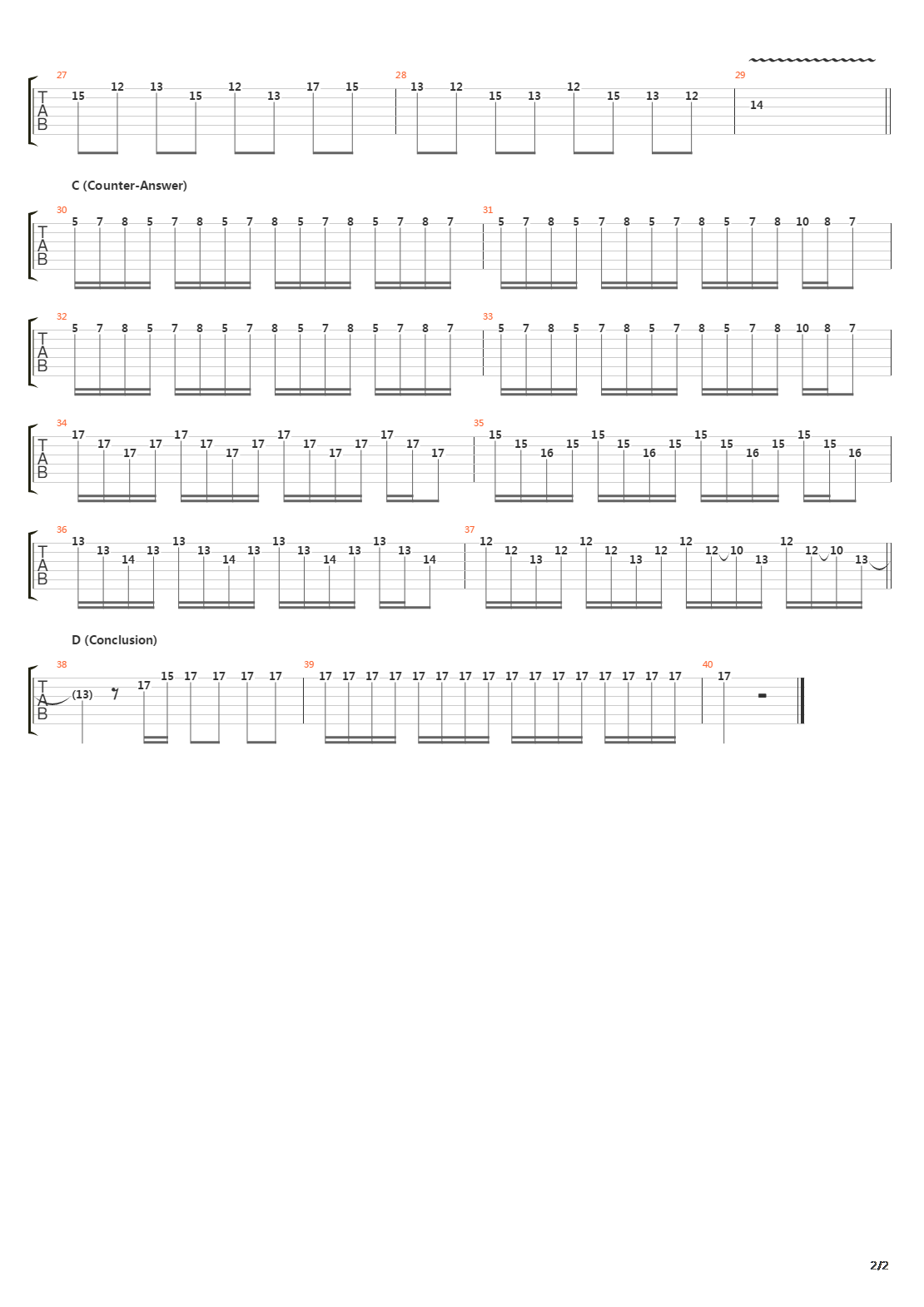 重金属练习 - Heavy Metal Guitar School - Haste吉他谱