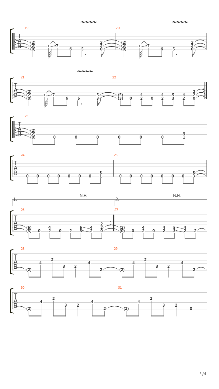 重金属练习 - Heavy Metal Guitar School - Part XIII吉他谱