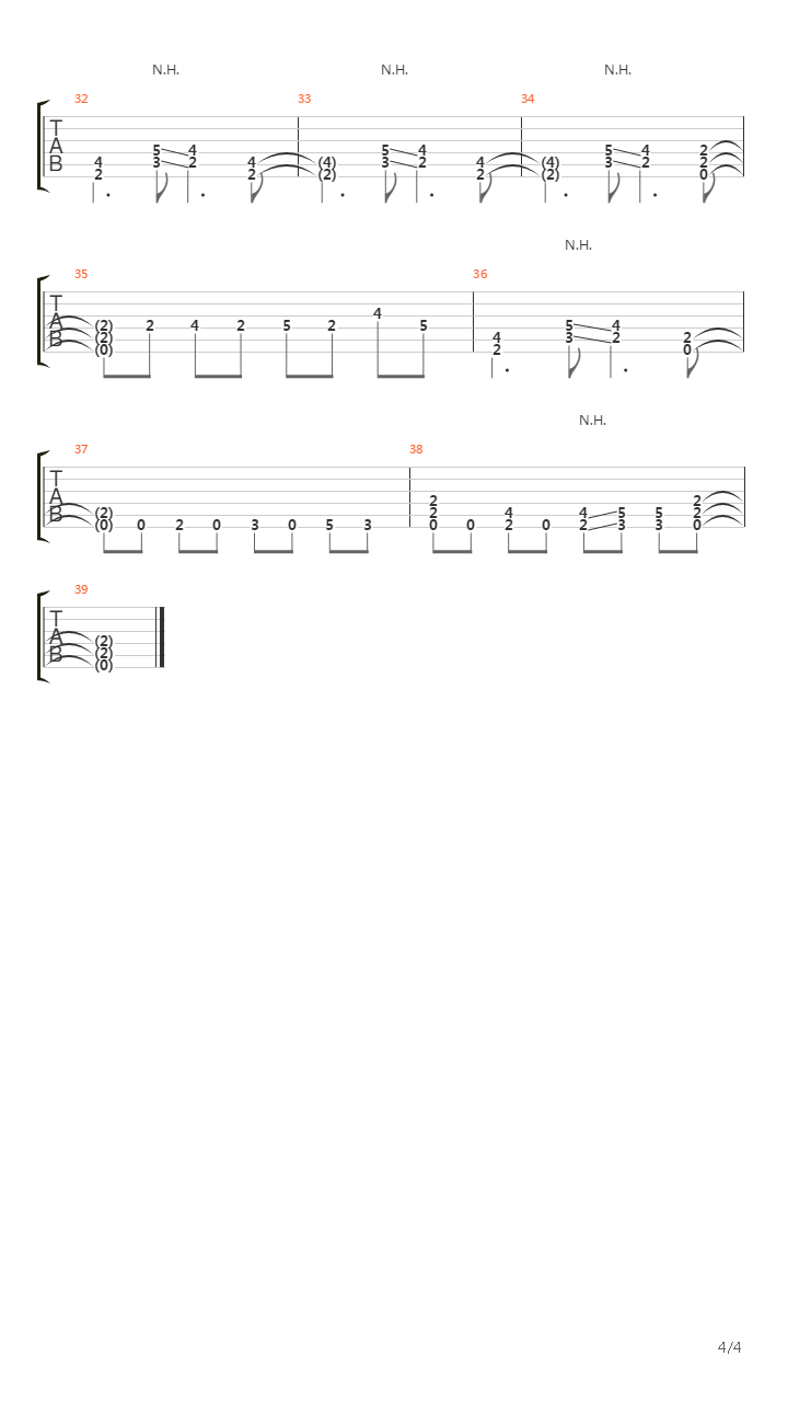 重金属练习 - Heavy Metal Guitar School - Part XIII吉他谱