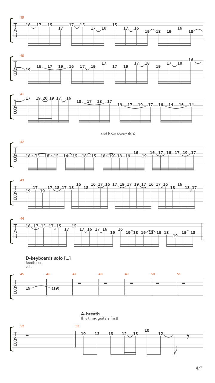 重金属练习 - Heavy Metal Guitar School - Pseudo-Stratovarius吉他谱