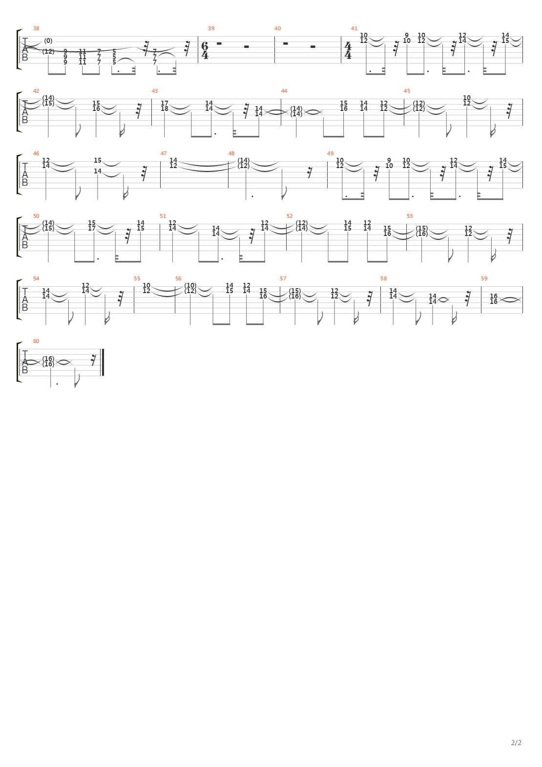 Rockman X - Flame Stag吉他谱