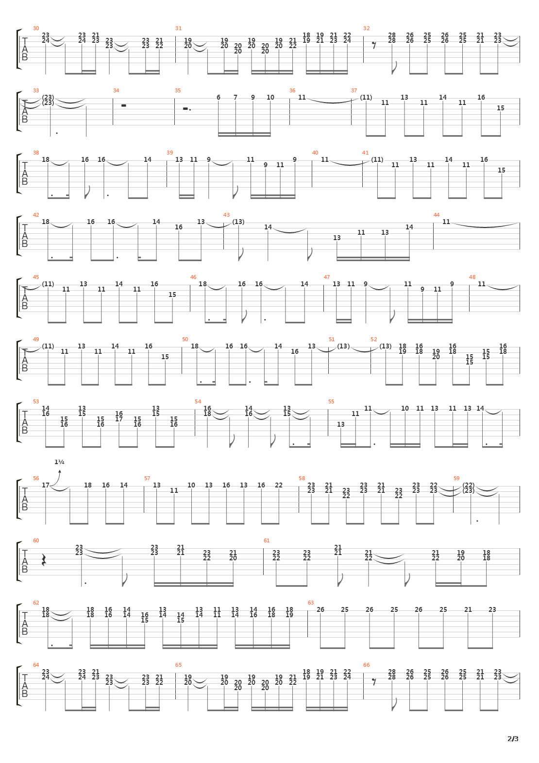 Rockman X - Spark Mandrill_'s Stage吉他谱