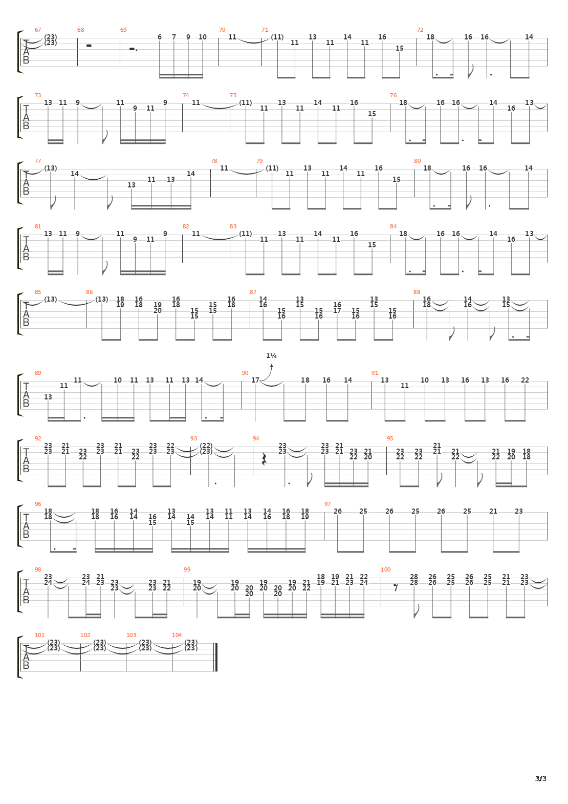 Rockman X - Spark Mandrill_'s Stage吉他谱