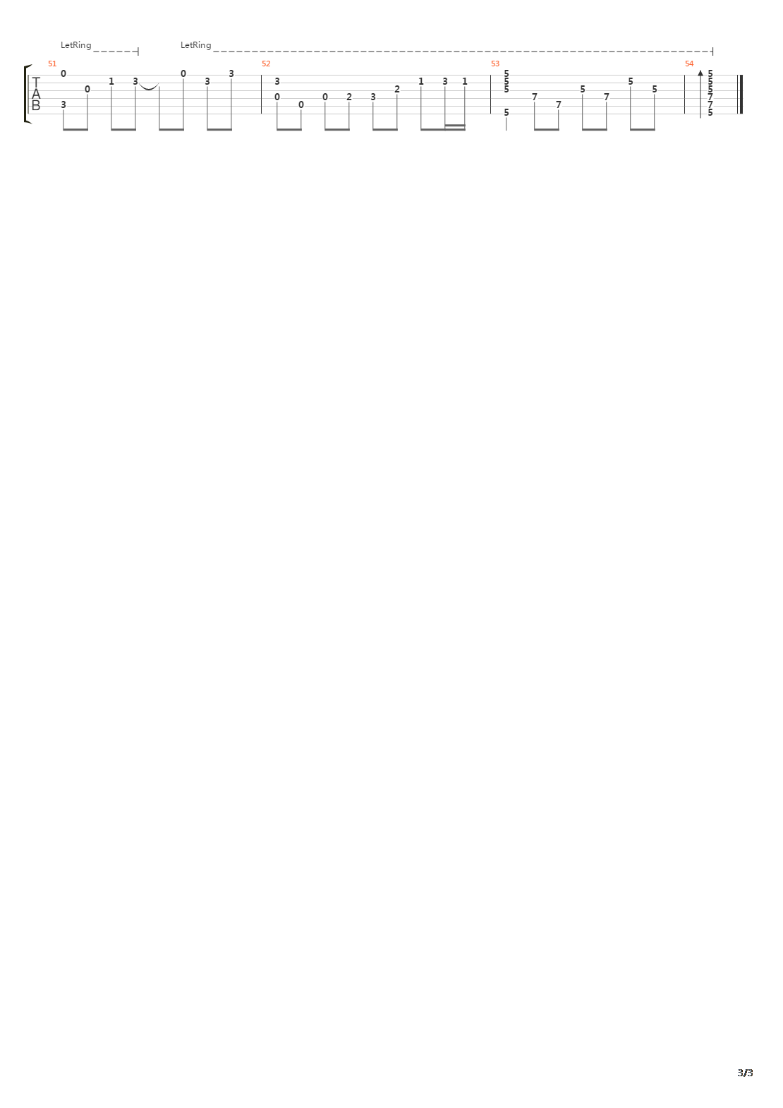 火影忍者 - 宁次之死(2)吉他谱