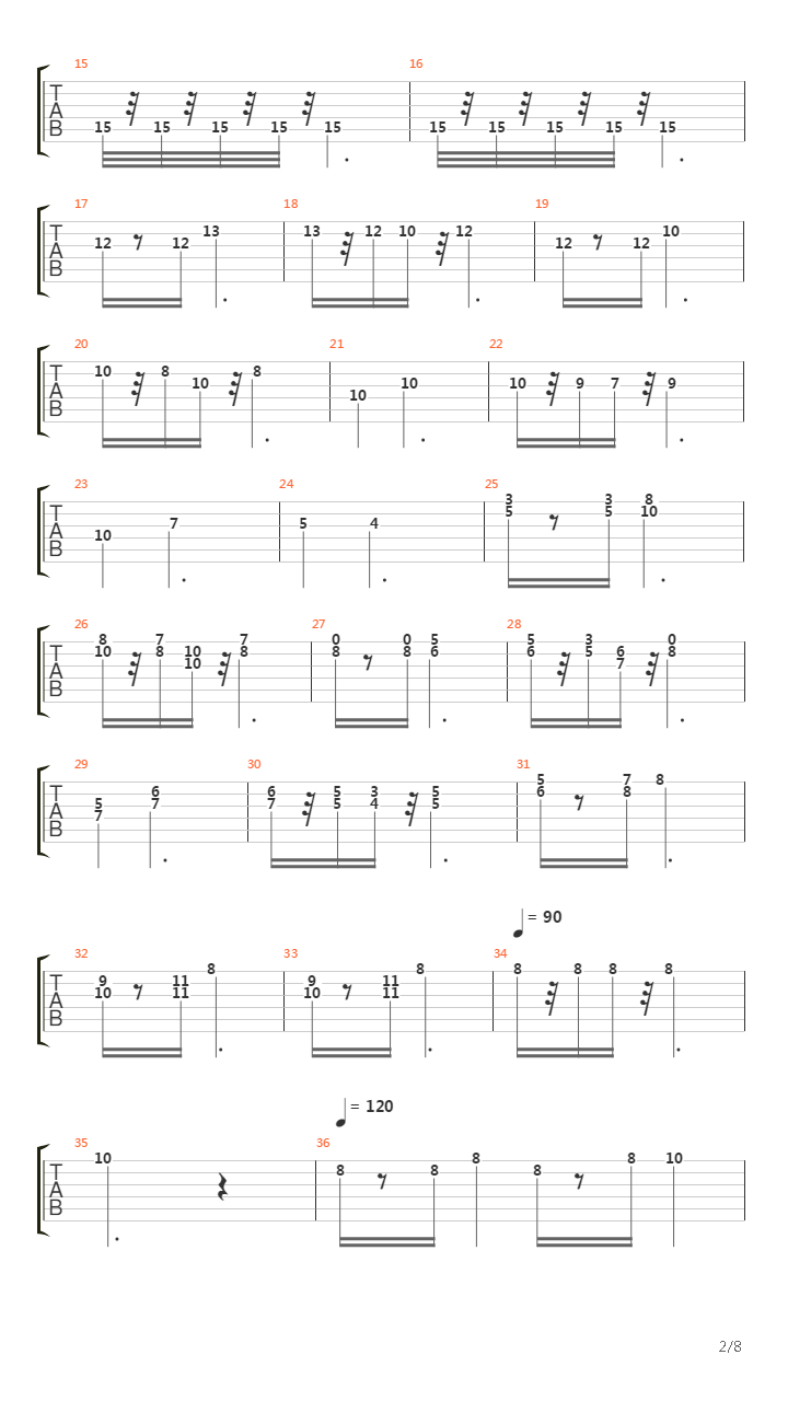 塞尔达 III Ending Theme吉他谱