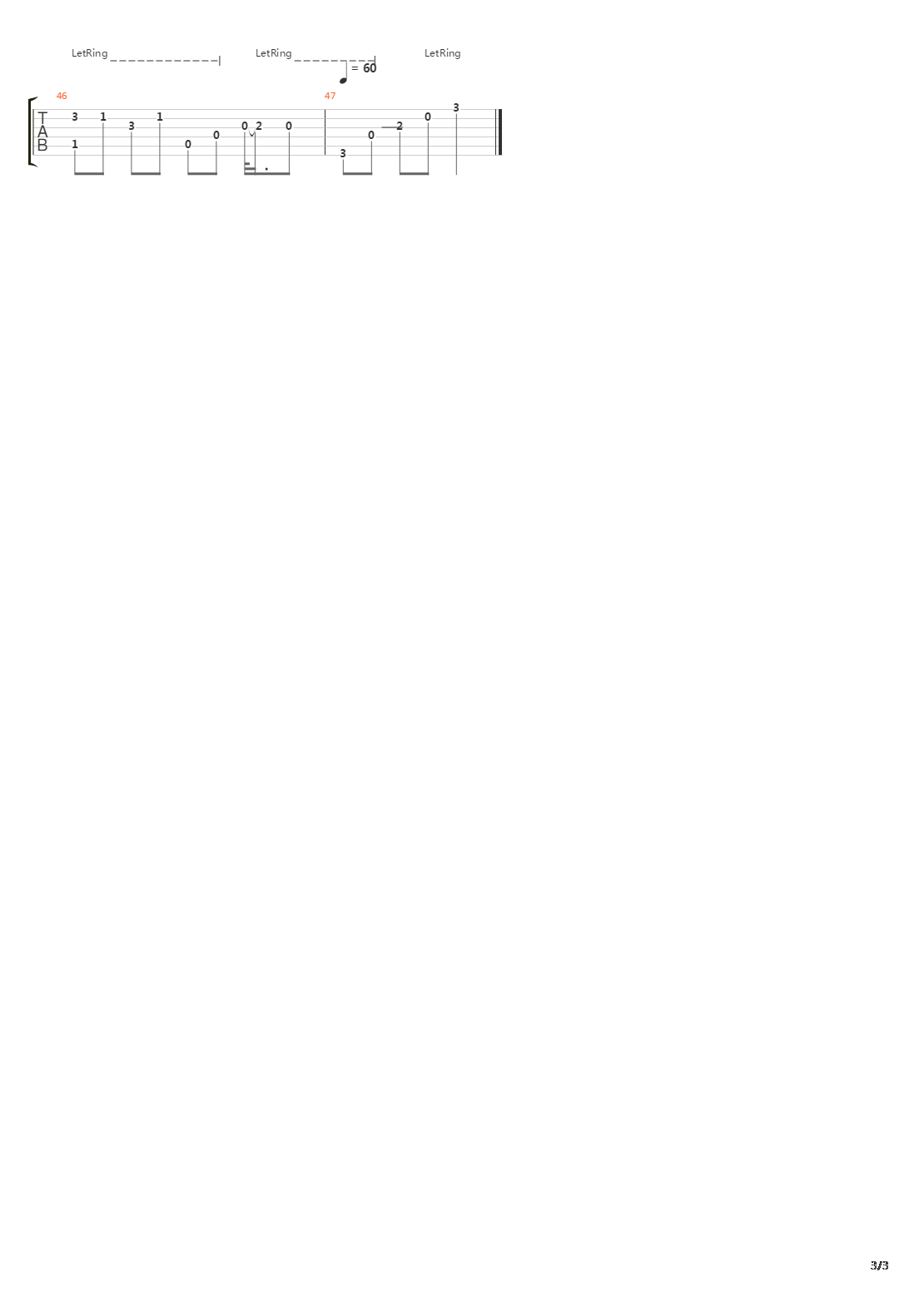 longer吉他谱