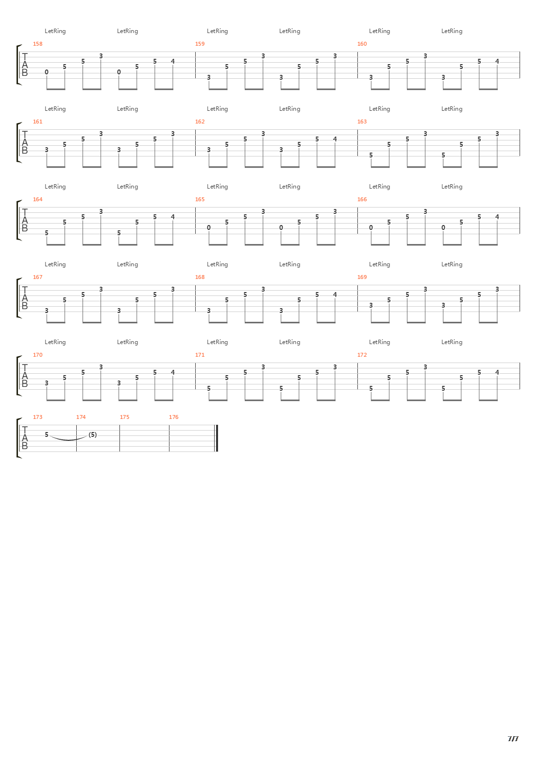 释你吉他谱