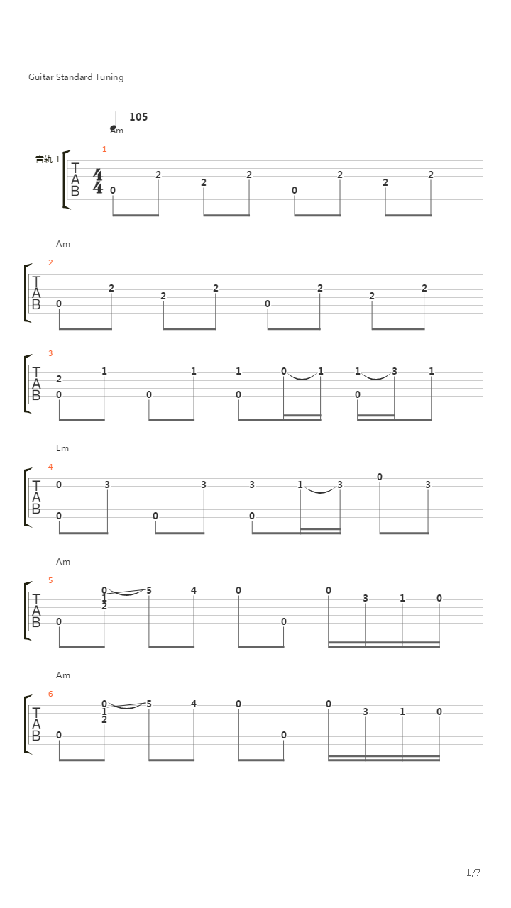 小天鹅舞曲吉他谱