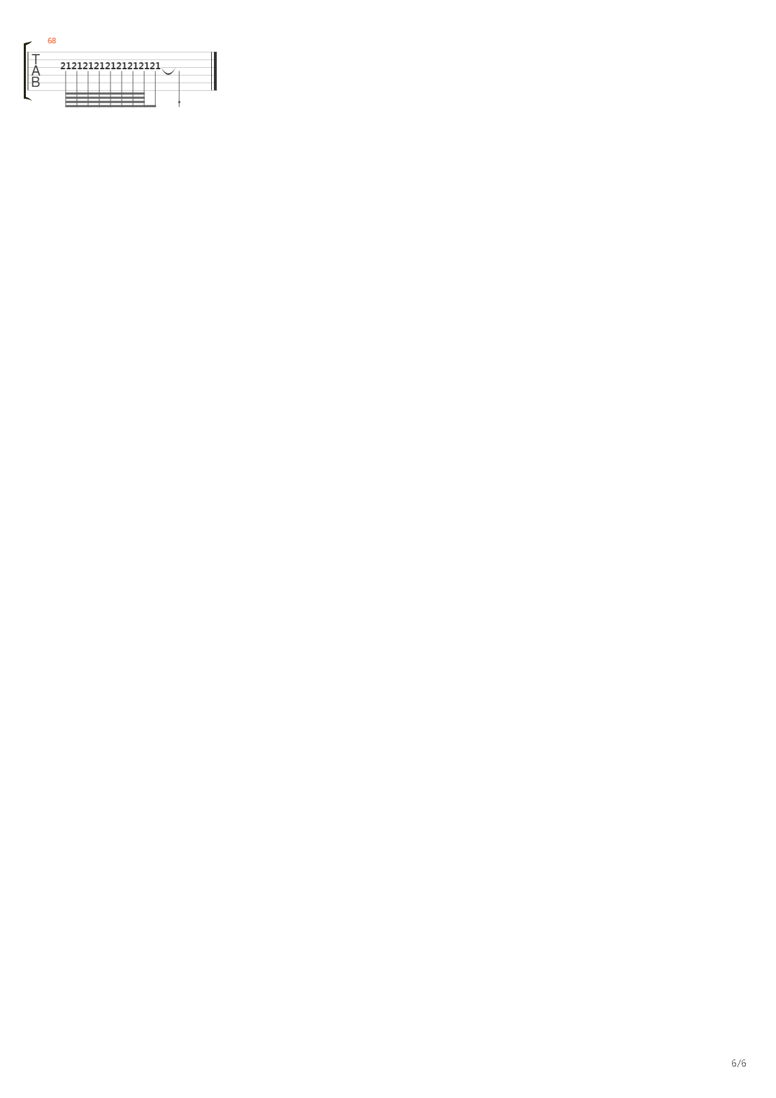 爱情的故事吉他谱