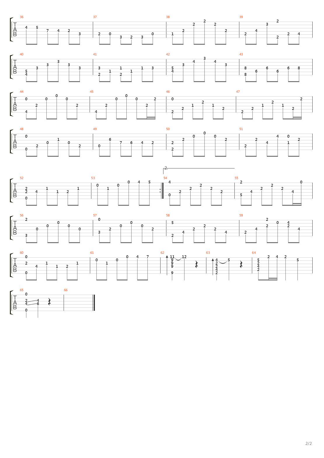 Cavatina(卡伐蒂娜)吉他谱