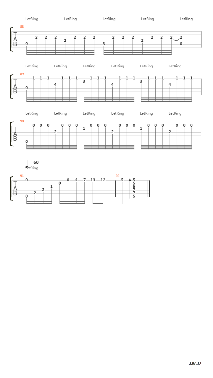 Feste Lariane(拉利亚的祭典)吉他谱