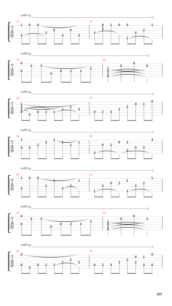 思乡曲吉他谱
