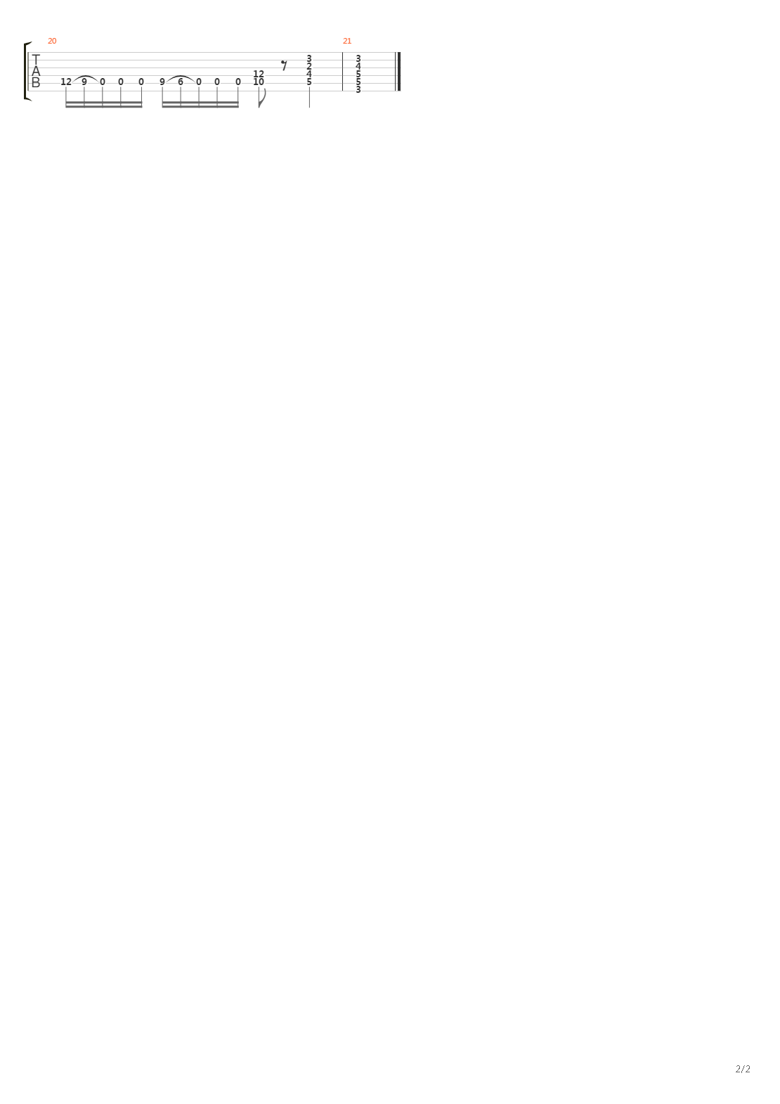 小蜜蜂吉他谱