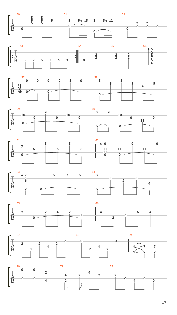 瑶族舞曲吉他谱