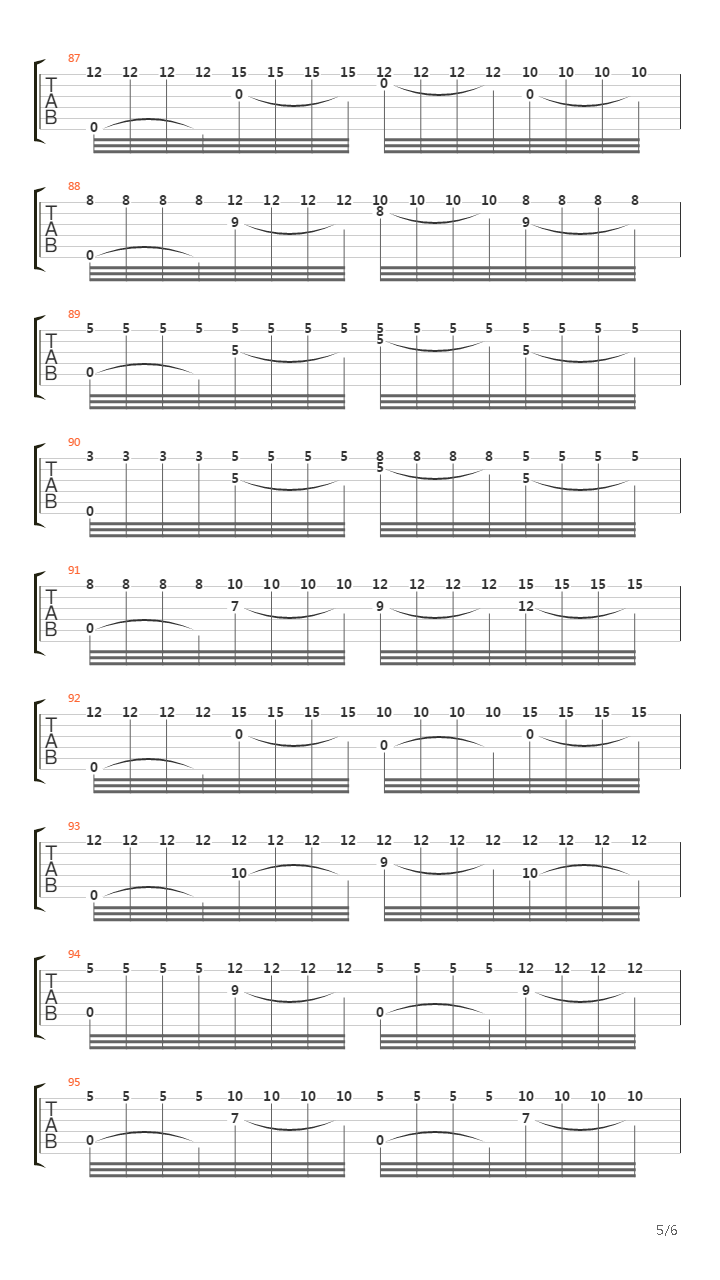 瑶族舞曲吉他谱