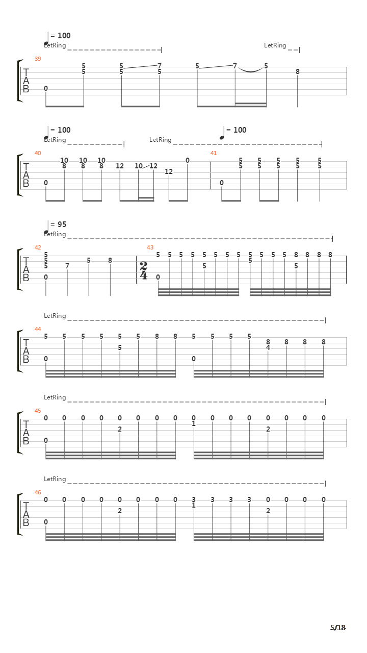 彝族舞曲吉他谱