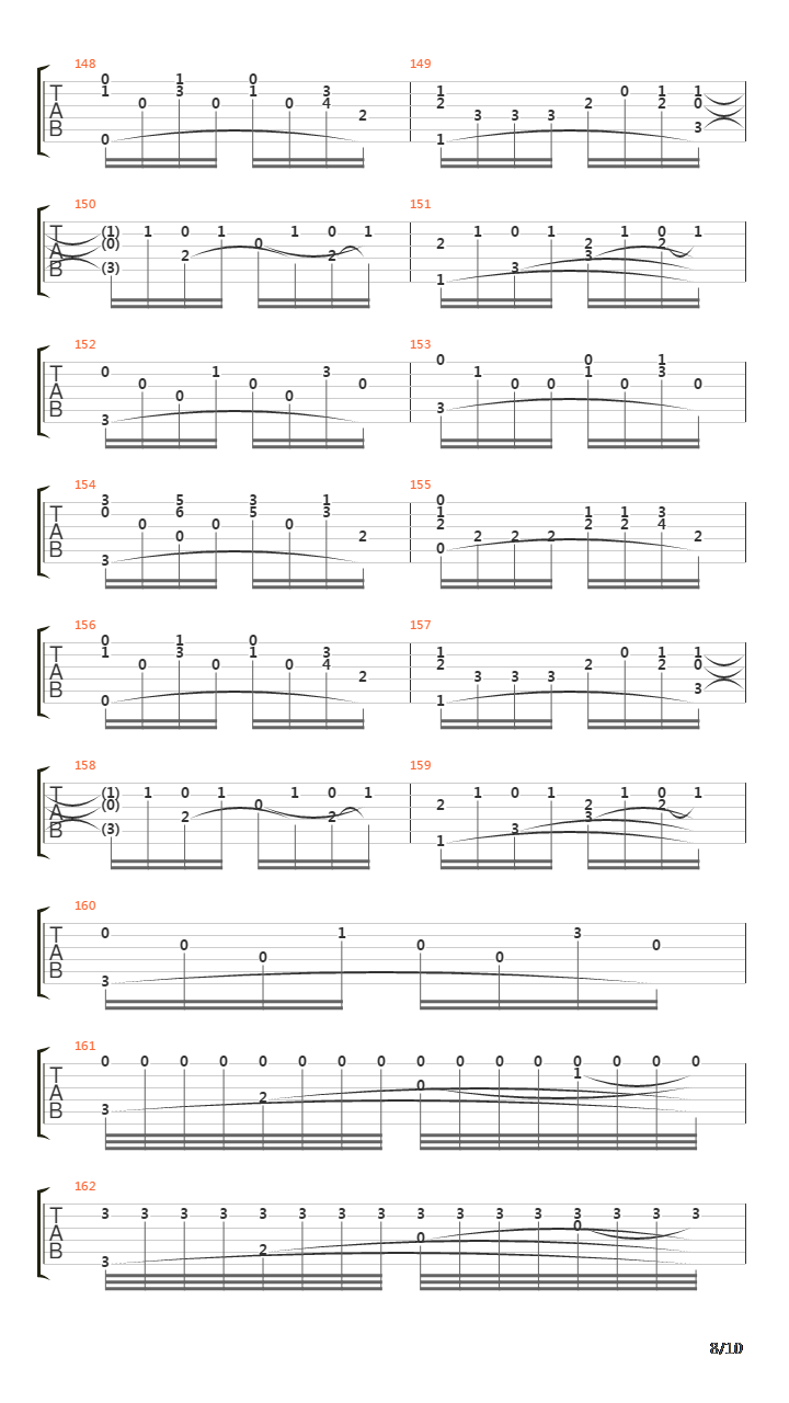 卡农(Canon)吉他谱