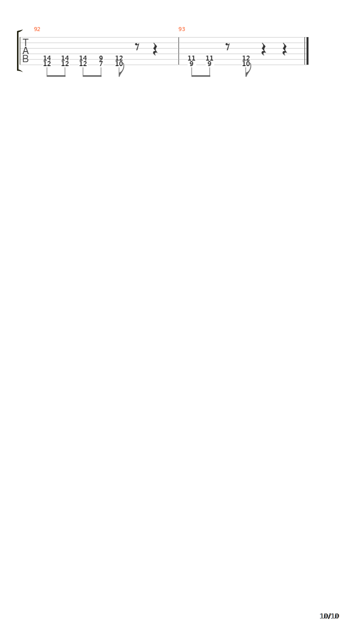 盒子吉他谱