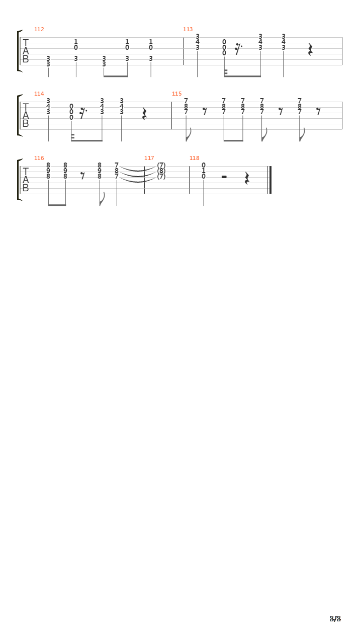 Mile Davies (Demo)吉他谱
