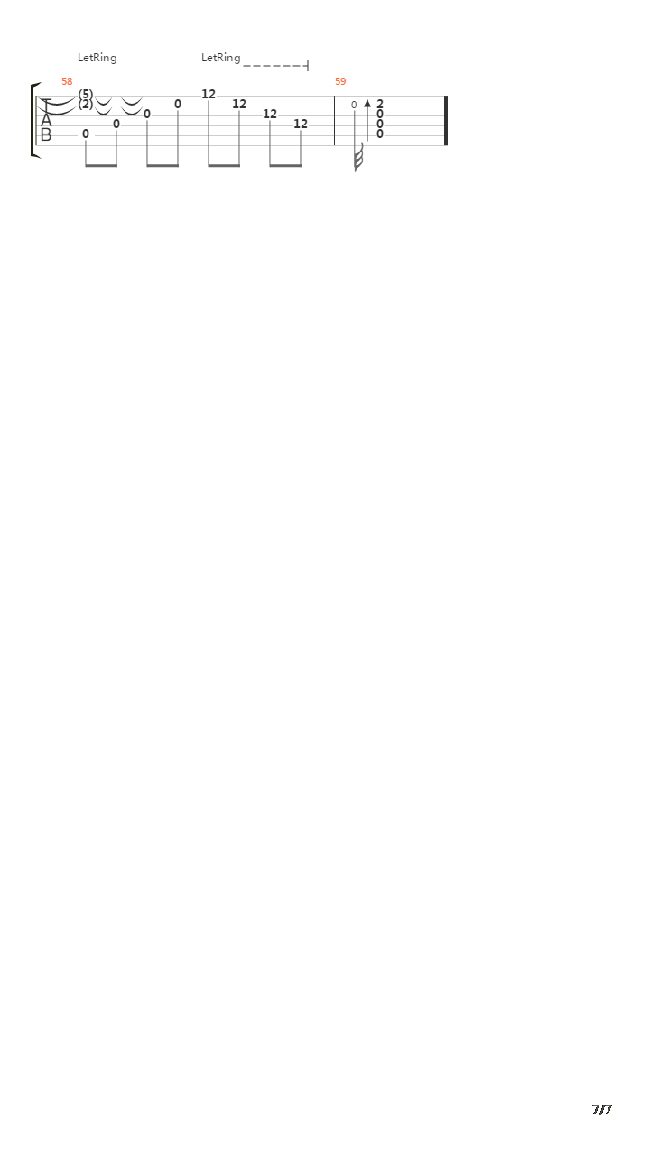 因为爱情吉他谱