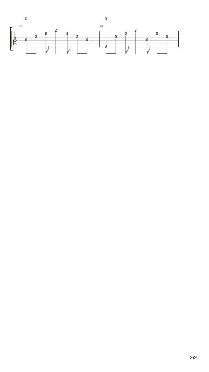 零时十分吉他谱