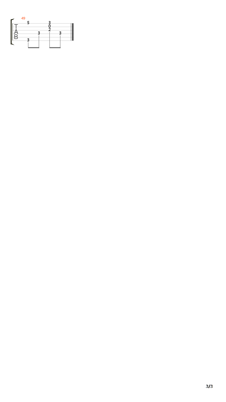 星象仪吉他谱