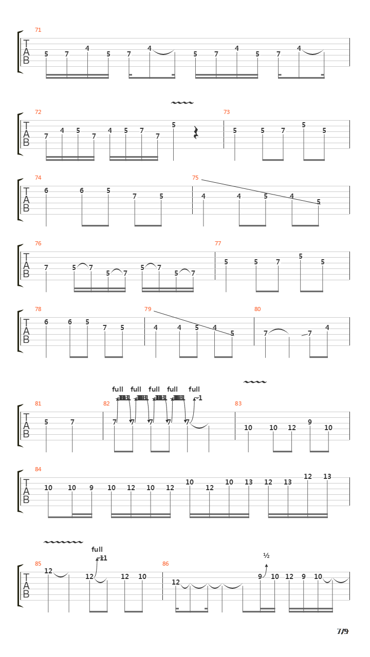 岁月无声吉他谱