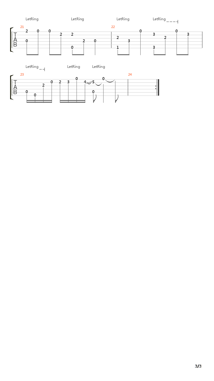 邂逅（似水年华插曲）吉他谱