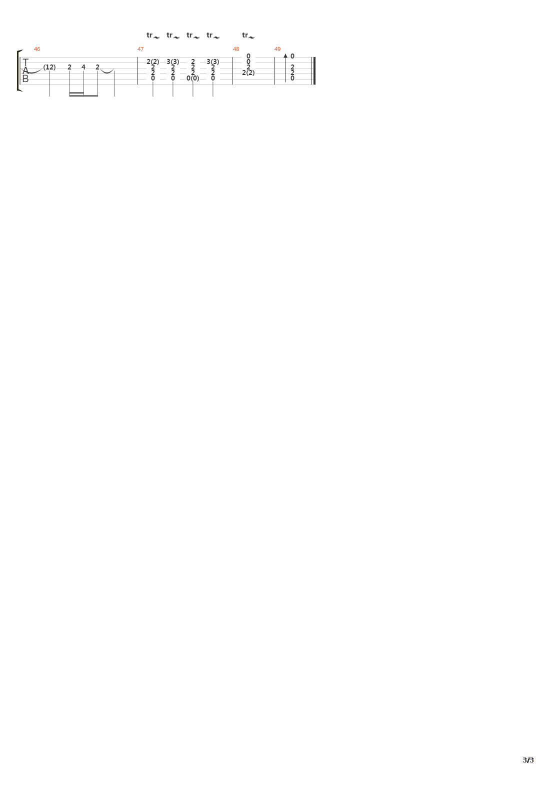 我的中国心吉他谱