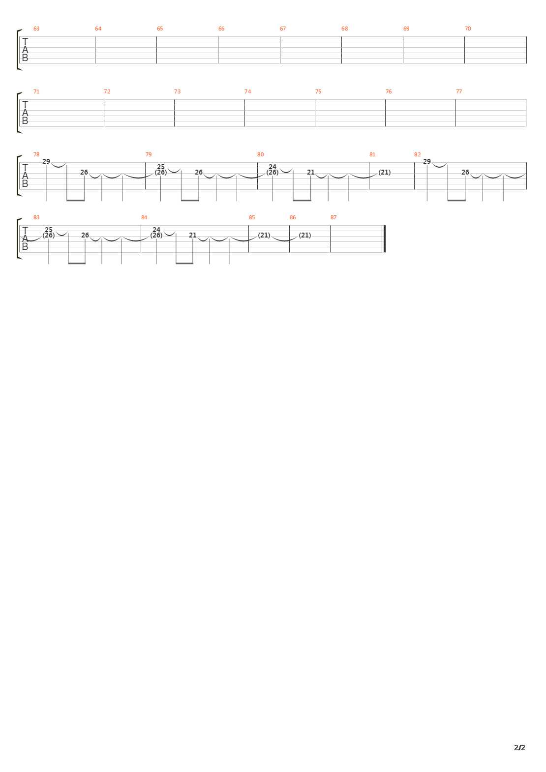 明天吉他谱