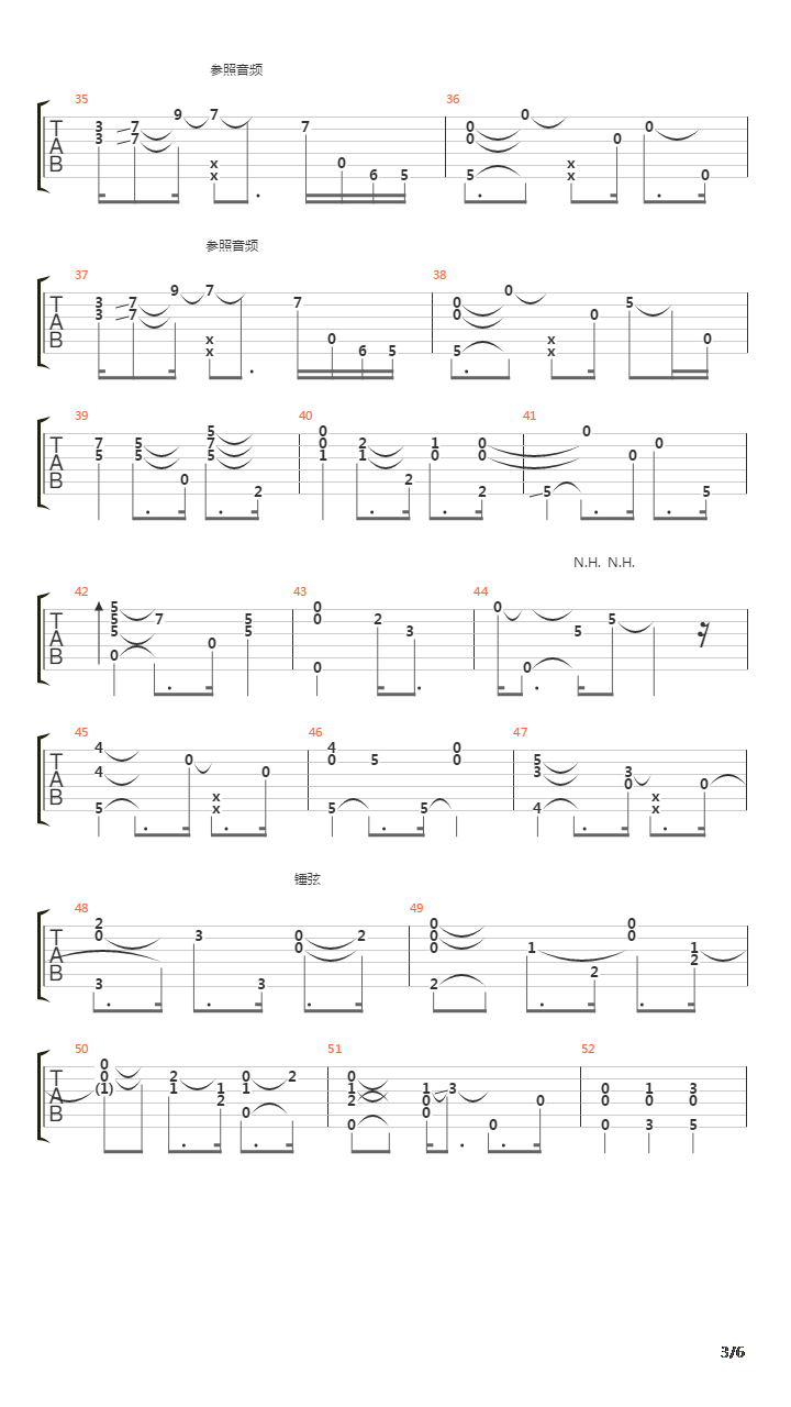 夜想曲吉他谱