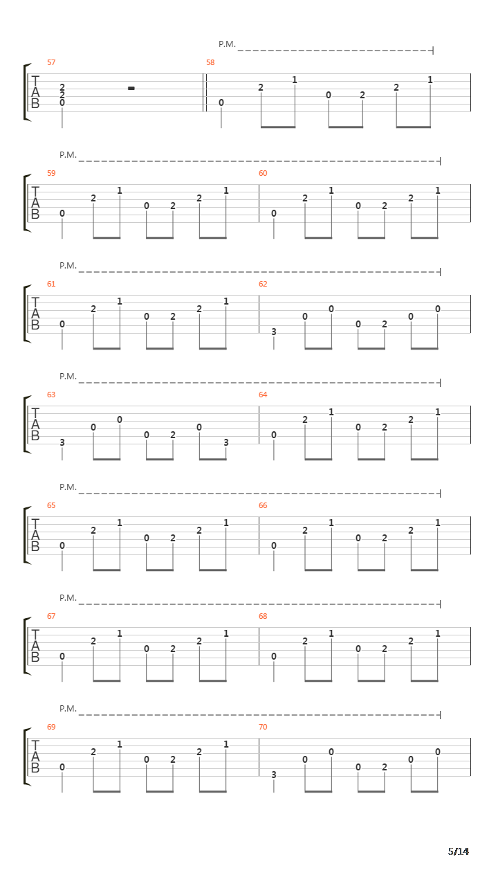 公路之光吉他谱