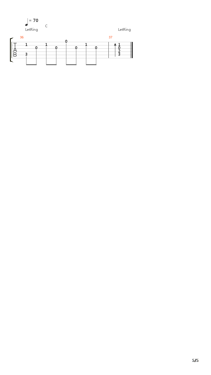 嘀嗒(北京爱情故事-主题曲)吉他谱