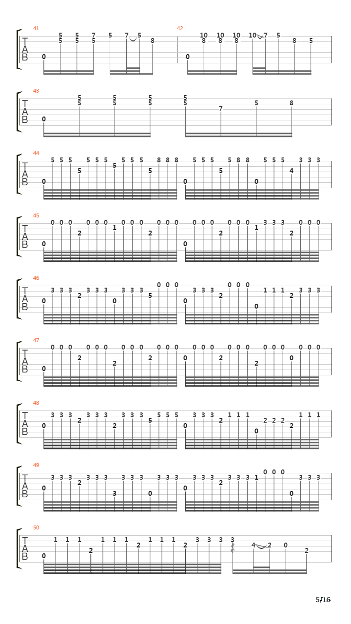 彝族舞曲吉他谱