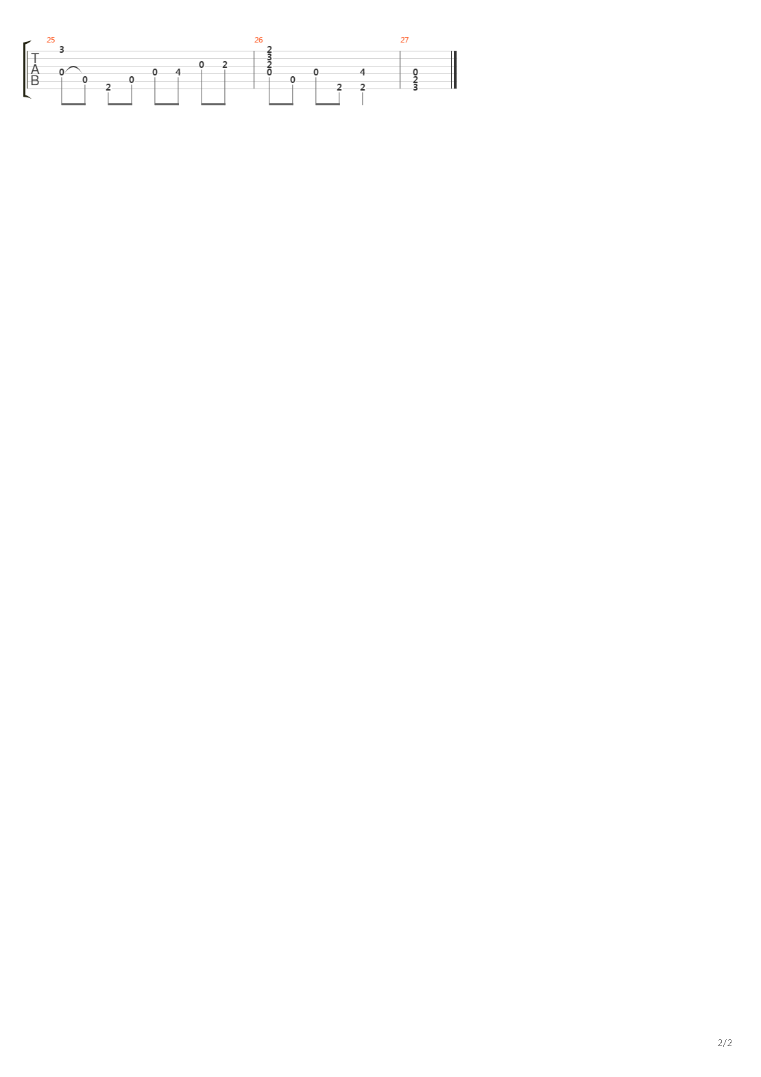 神啊，请给我多一点时间吉他谱