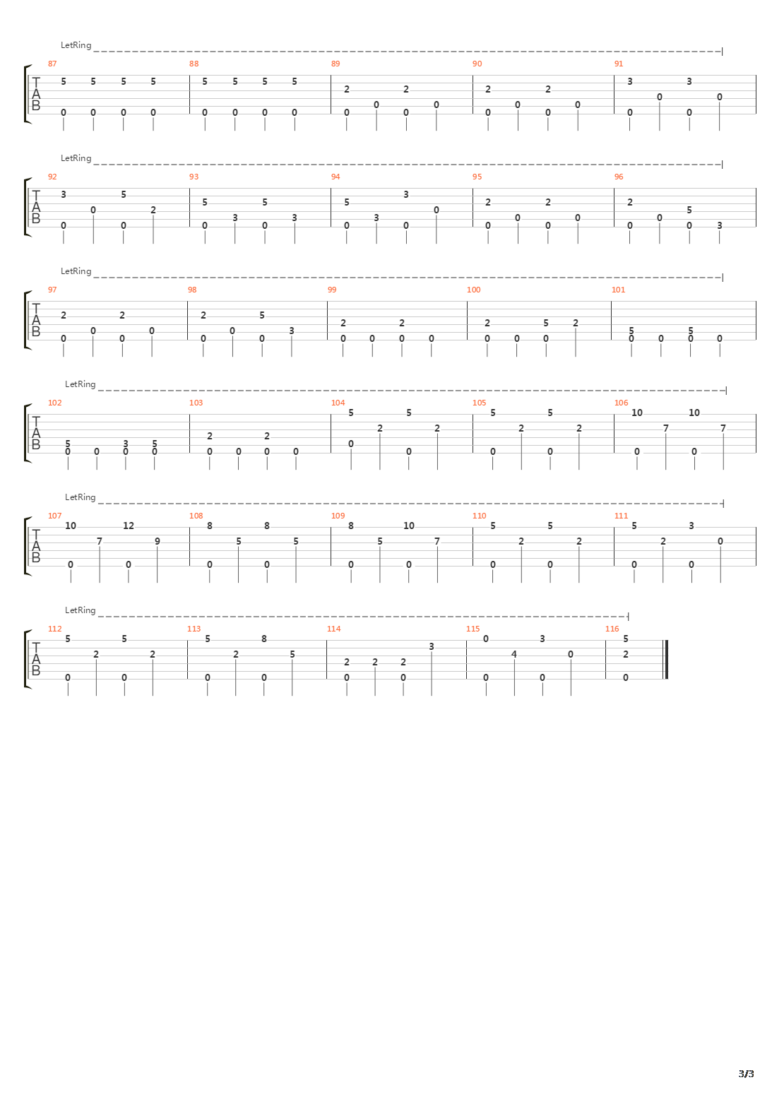 笑傲江湖 (吕颂贤版)吉他谱