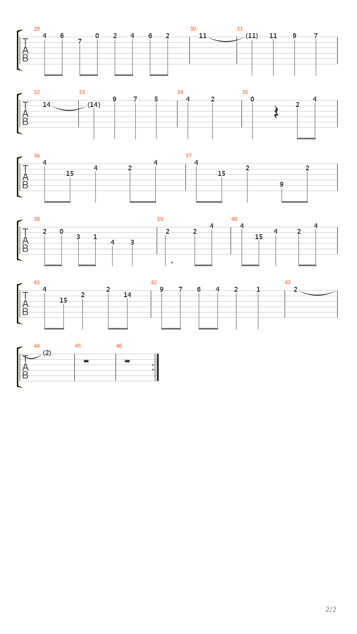 Clannad - 空之光(有鼓版)吉他谱