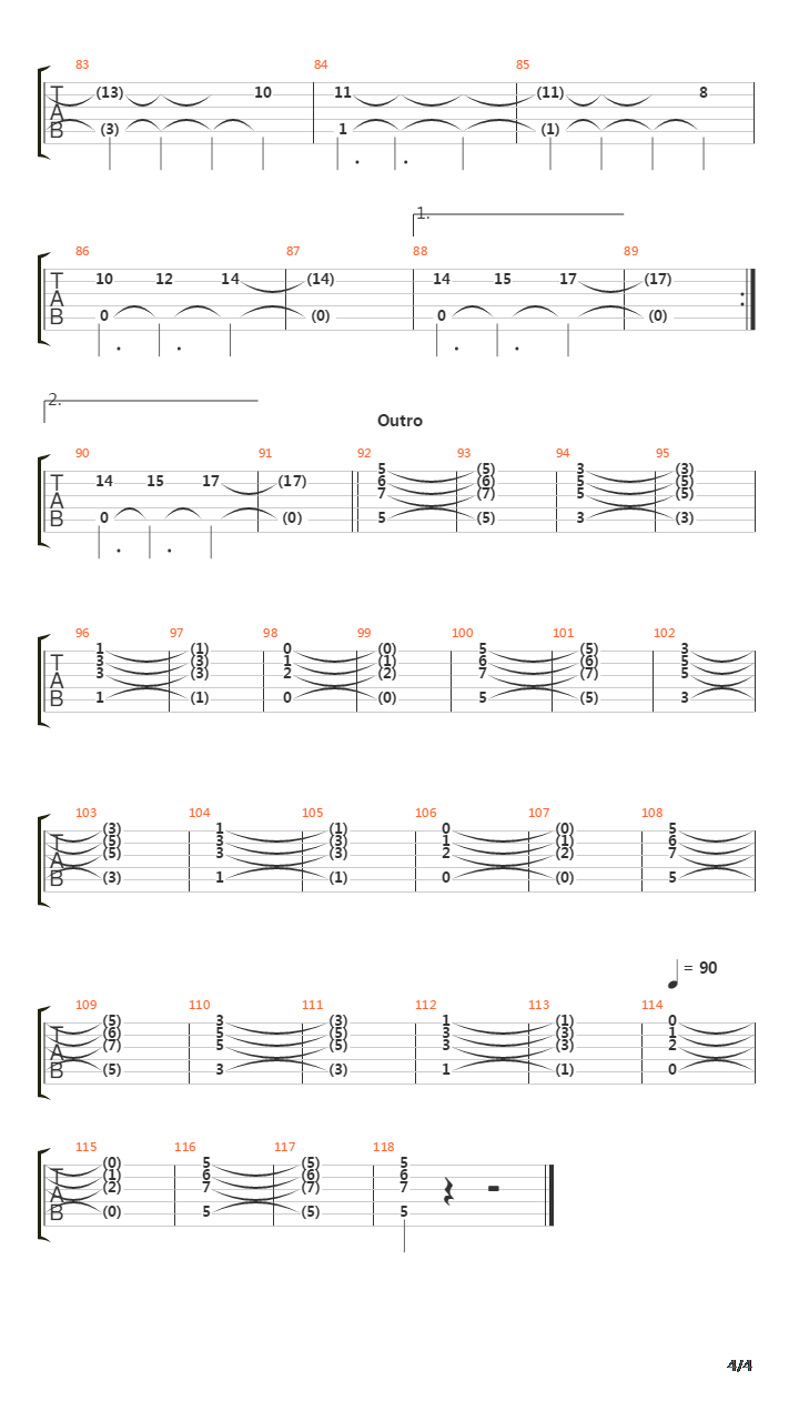 恶魔城 - Stage3吉他谱
