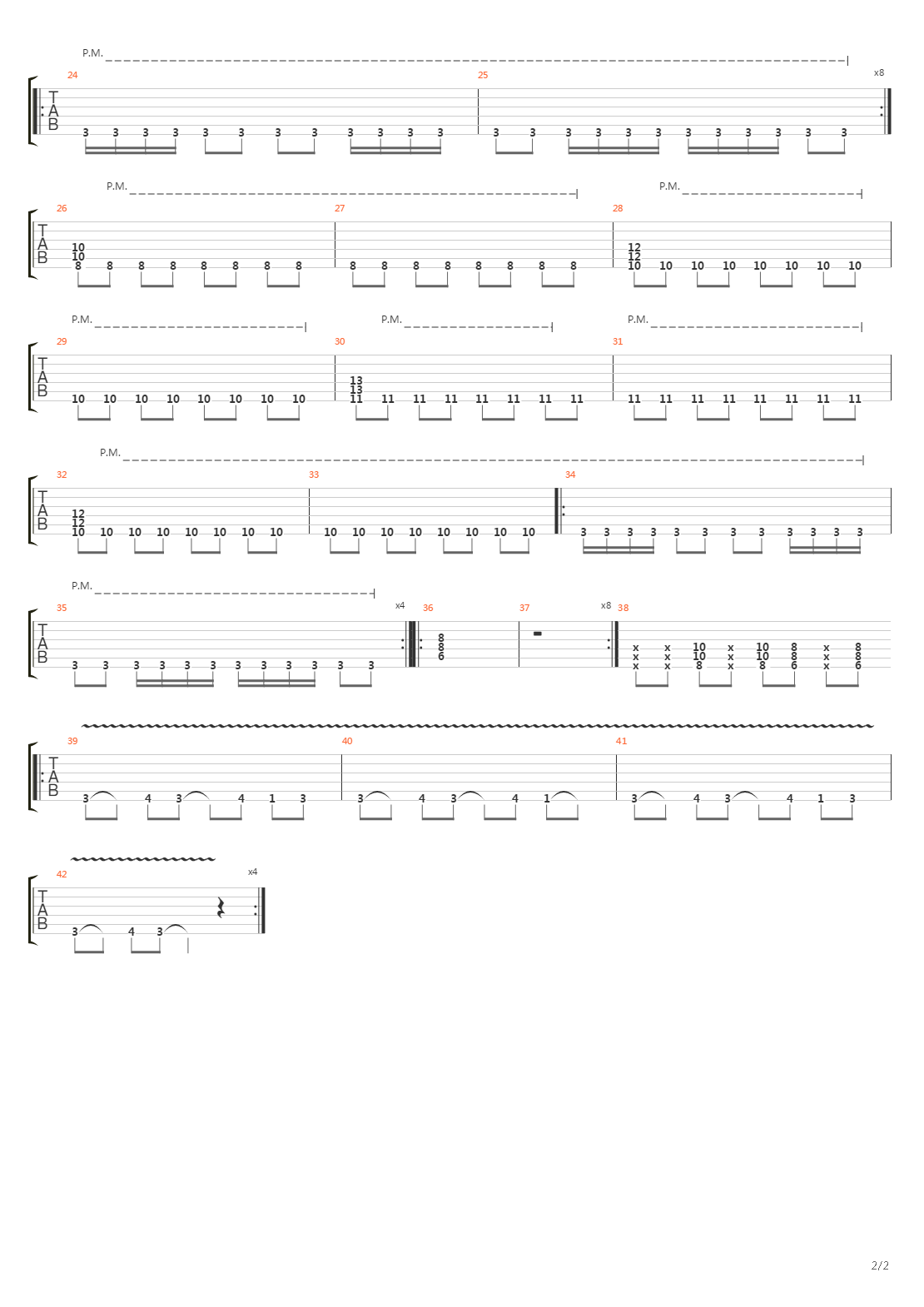 混沌军势 - OST吉他谱