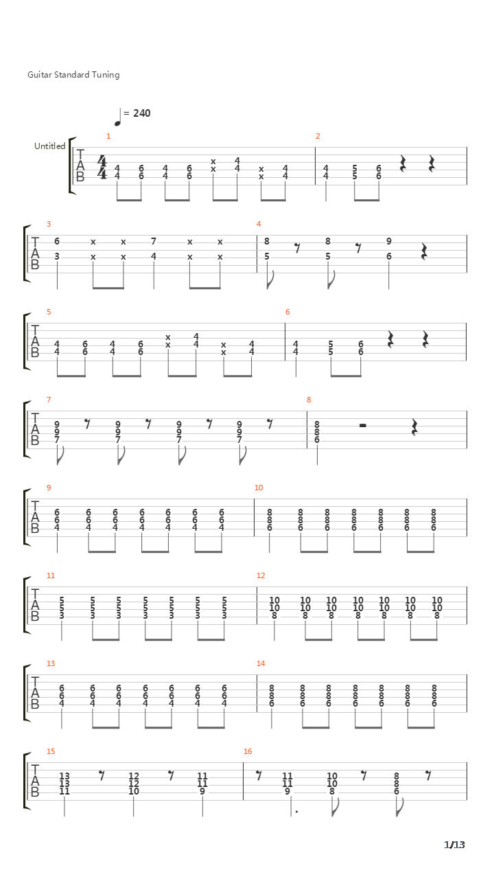 轻音少女(K-ON) - Go！Go！Maniac吉他谱