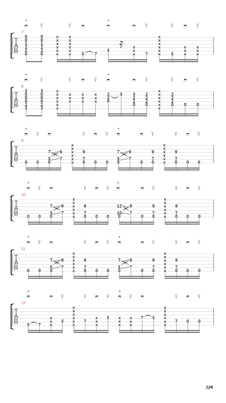 Demonstration吉他谱