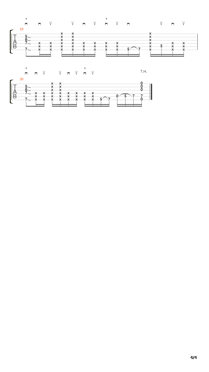 Demonstration吉他谱