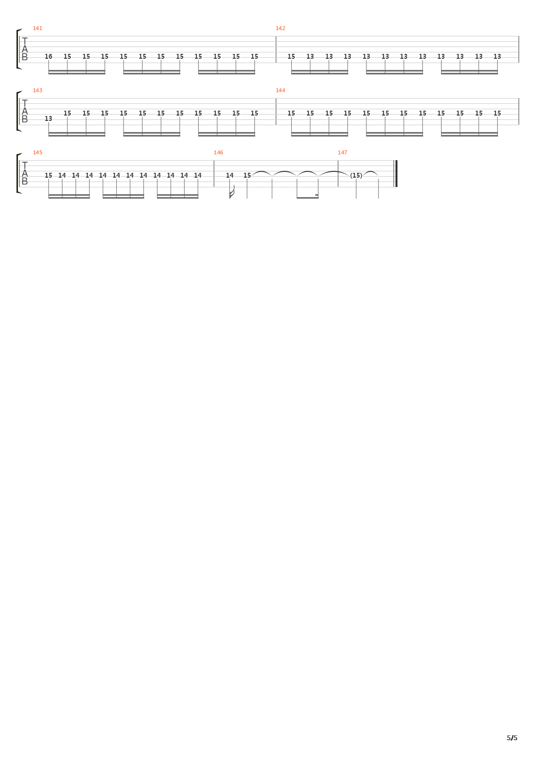 四季 - 冬吉他谱