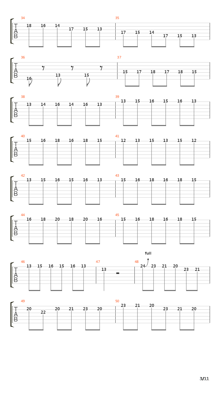 四季 - 冬吉他谱